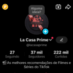 TikTok Monetizado +37k Seguidores 222 mil curtidas