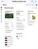 CANAL DO YOUTUBE COM MAIS DE 9k de inscritos Disponível! sem aviso e sem Strike