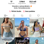Conta TikTok 3mil seguidores