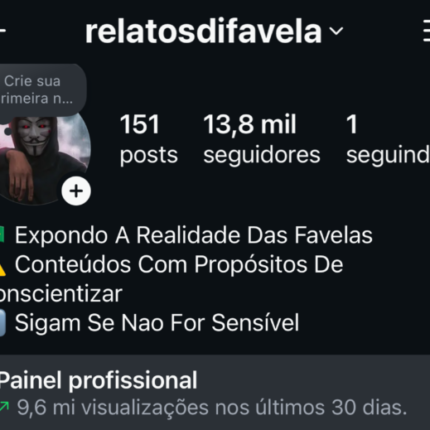Conta instagram +13K Super engajada