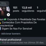 Conta instagram +13K Crescendo rapidamente