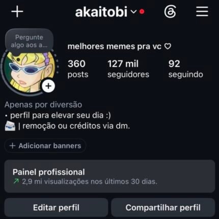 conta insta 129K