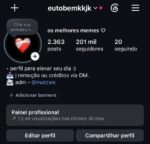 Conta Insta 201K