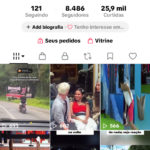 Canal do Tiktok 8400 Seguidores (2021)