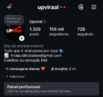 Página é entretenimento viral