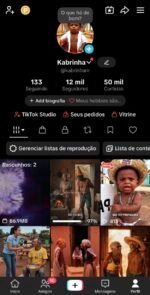Conta TikTok pronta pra monetizar