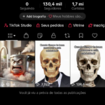 Conta tiktok 130k seguidor monetizada💎
