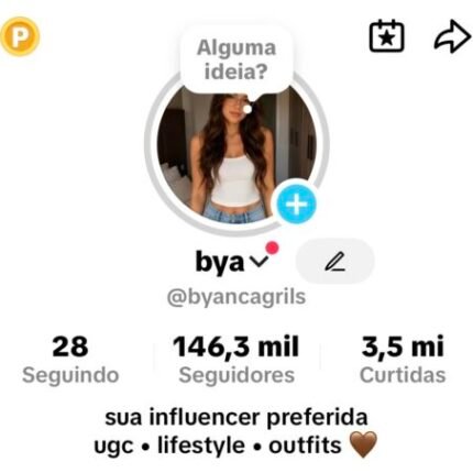 146 MIL SEGUIDORES REAIS | MONETIZAÇÃO ATIVADA | TIKTOK SHOP ATIVADO