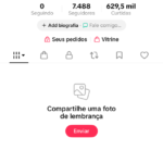 ✅CONTA TIKTOK 7K SEGUIDORES✅