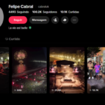 Conta TikTok 100 mil seguidores com Tiktok shop disponivel