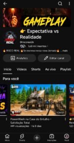 Canal YouTube não monetizado 1680 Inscritos ... Horas subindo canal limpo sem restrição só continuar postando .