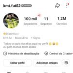Conta Kwai 100 mil seguidores