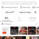 Conta do kwai monetiza com muito engajamento 10k se seguidores