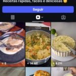 Página do instagram