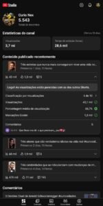 🚀 Canal YouTube Shorts 5.543 Inscritos | 3,7 Milhões de Views | Crescimento Explosivo 🔥
