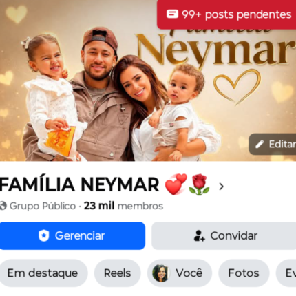 FAMÍLIA NEYMAR 23K
