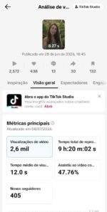 CONTA TIKTOK COM 2990 SEGUIDORES - TIKTOK SHOP ATIVO - Imagem 3
