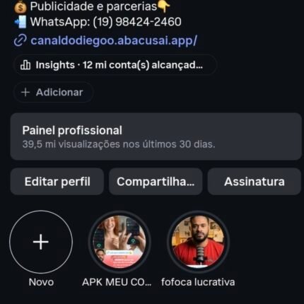 INSTAGRAM COM 950 MIL SEGUIDORES TUDO ORGÂNICO 100% BRASILEIRO