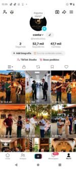 CONTA TIKTOK MONETIZADA + 52,7K DE SEGUIDORES MUITO ENGAJADA!!! SUBINDO MUITO RÁPIDO!!! (Oferta Imperdível)