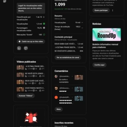🚀💎 CANAL EM ALTA! +1.100 INSCRITOS | CRESCIMENTO ORGÂNICO | PRONTO PARA CONTINUAR ESCALANDO! 📈🔥 (LIVE JÁ ATIVA)