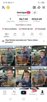 Perfil Tiktok pronto pra lucro +80K seguidores reais