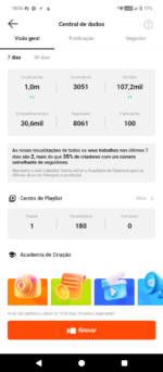Conta Kawi 8 mil seguidores