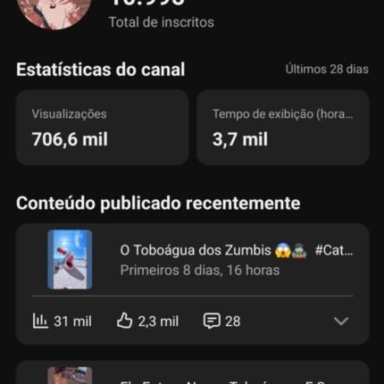 🔴 CANAL YOUTUBE SHORTS 10.000+ Inscritos 🔴 🎯 Nicho: Curiosidades