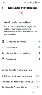 Instagram monetizado 25 k