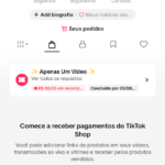 CONTA TIK TOK SHOPPING Br 🇧🇷 2k Seguidores