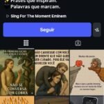 Página do instagram