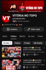 CANAL 10mil inscritos DE FUTEBOL MONETIZADO SEM RESTRIÇÕES PRONTO PARA UTILIZAR