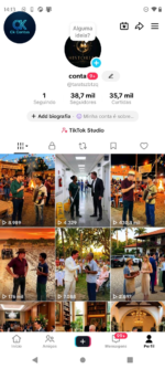 CONTA TIKTOK MONETIZADA + 38,7K DE SEGUIDORES MUITO ENGAJADA!!! SUBINDO MUITO RÁPIDO!!! (Oferta Imperdível)