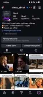 Instagram verificado + 20 Mil Seguidores 100% organico +3m de visualizações nos últimos 30 dias