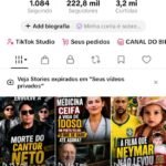 TIK TOK 222K DE SEGUIDORES MONETIZADA E COM TIK TOK SHOP ATIVO SEM DOC, ENGAJAMENTO FORTE