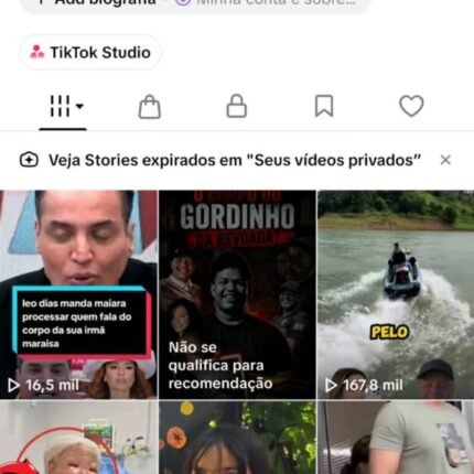 TIK TOK 17K DE SEGUIDORES MONETIZADA E COM TIK TOK SHOP ATIVO SEM DOC, ENGAJAMENTO FORTE