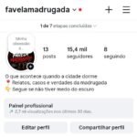 CONTA DO INSTAGRAM ORGÂNICO (crescendo) (15.4 mil seguidores & 2.7 MILHÕES de views em 30D)