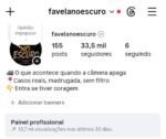 CONTA DO INSTAGRAM ORGÂNICO (crescendo) (33.5 mil seguidores & 13.7 MILHÕES de views em 30D)