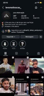 Conta Instagram bem engajado 23 mil seguidores