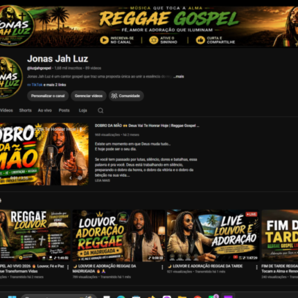 Canal de Música Brasileira Reggae Gospel