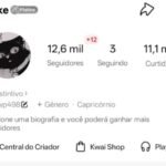 🚀 Conta Kwai 12,6K Seguidores