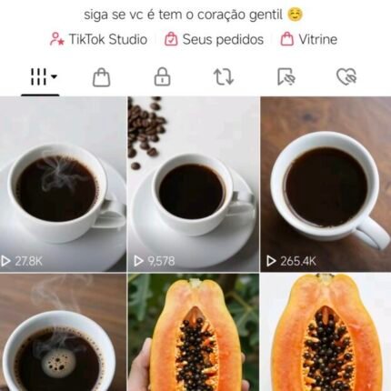 Tiktok monetizado com tik Tok shop ativado 57 mil Seguidores