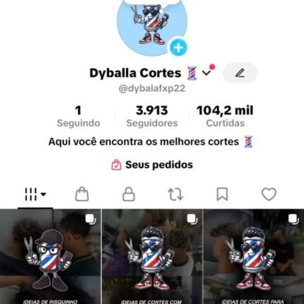 CONTA TIKTOK 3K DE SEGUIDORES + TIKTOK SHOP ATIVO