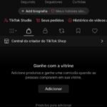Tik Tok com shop ativo sem documento Sem restrição com 1913 Seguidores