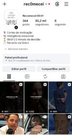 Vendo perfil de motivação e reflexão e cortes de podcast que facilmente Viraliza - Imagem 2