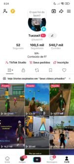 🚀 CONTA TIKTOK À VENDA com 100 MIL SEGUIDORES