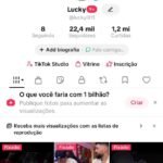 Conta de cortês muito bem em visualização com 22k quase monetizada