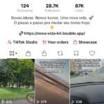 TIKTOK 28.7K SEGUIDORES TTKSHOP INDISPONIVEL