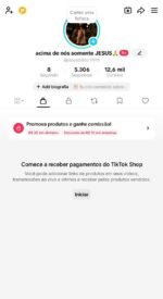 Conta TikTok Shop Ativa | +5.000 Seguidores📉 | conta ideal para TikTok Shop🛍️ | conta nicho de deus 📊