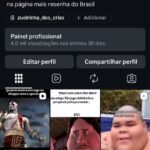 Vendo conta com mais de 5 mil seguidores e com vídeos de mais de 500 mil visualizações