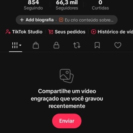 Conta Tiktok shop 66K Pronta Para Usar